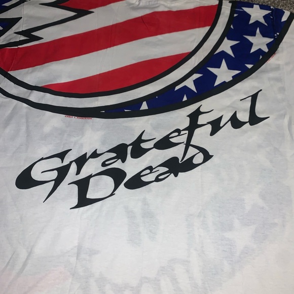 Vintage Grateful Dead 1993 Summer Tour Liquid Blur Single Stitch Shirt AOP - Picture 8 of 13